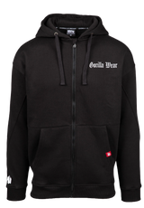 Gorilla Wear Utah Zipped Hoodie, black