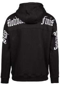 Gorilla Wear Utah Zipped Hoodie, black