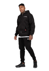 Gorilla Wear Utah Zipped Hoodie, black