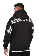 Gorilla Wear Utah Zipped Hoodie, black