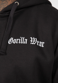 Gorilla Wear Utah Zipped Hoodie, black