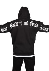 Gorilla Wear Utah Zipped Hoodie, black