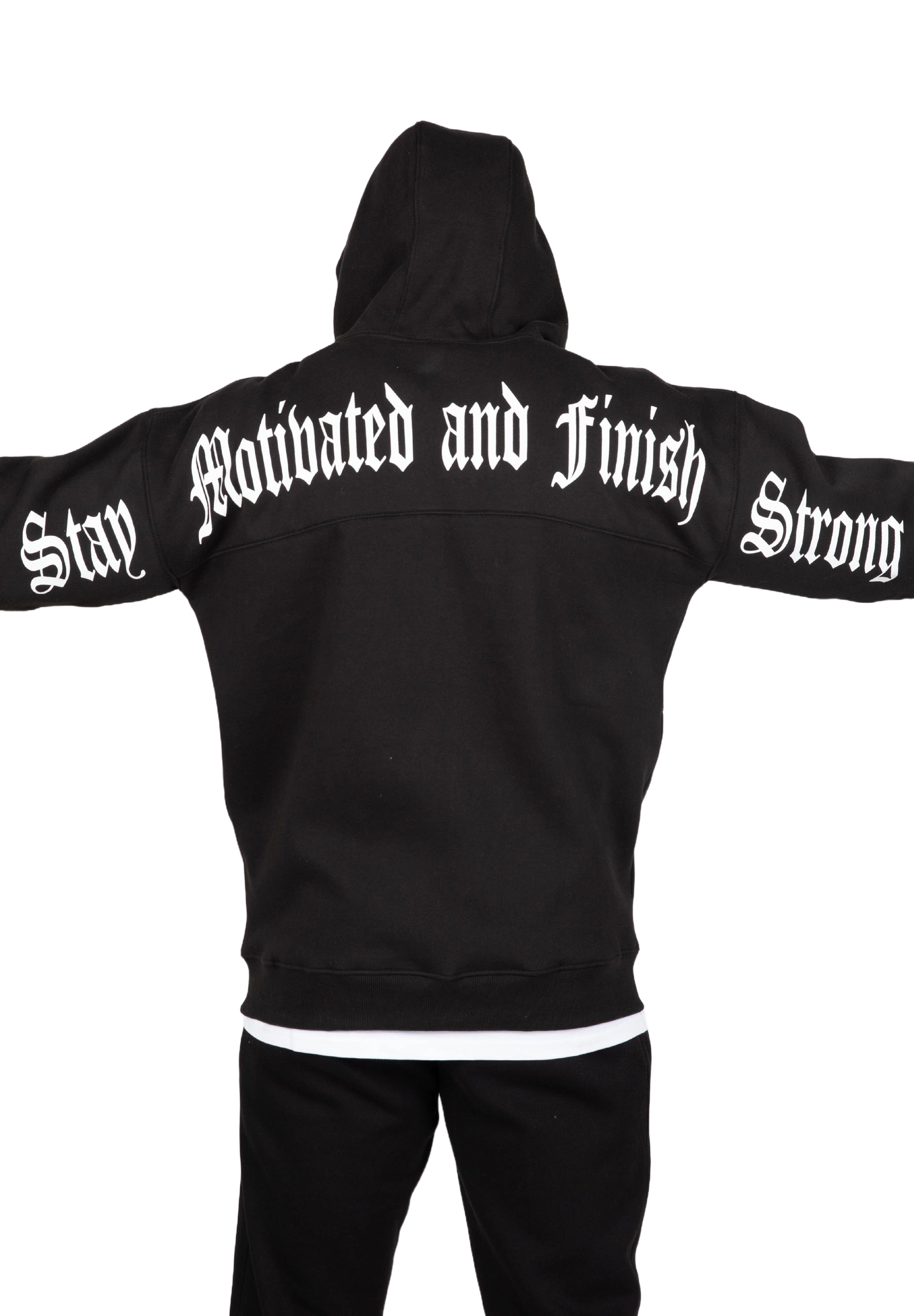 Gorilla Wear Utah Zipped Hoodie, black