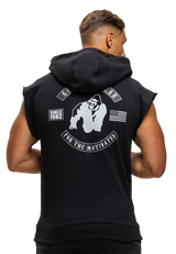 Gorilla Wear Huntley Sleeveless Hoodie, black