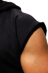Gorilla Wear Huntley Sleeveless Hoodie, black