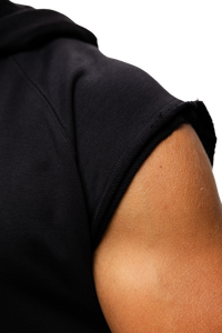 Gorilla Wear Huntley Sleeveless Hoodie, black