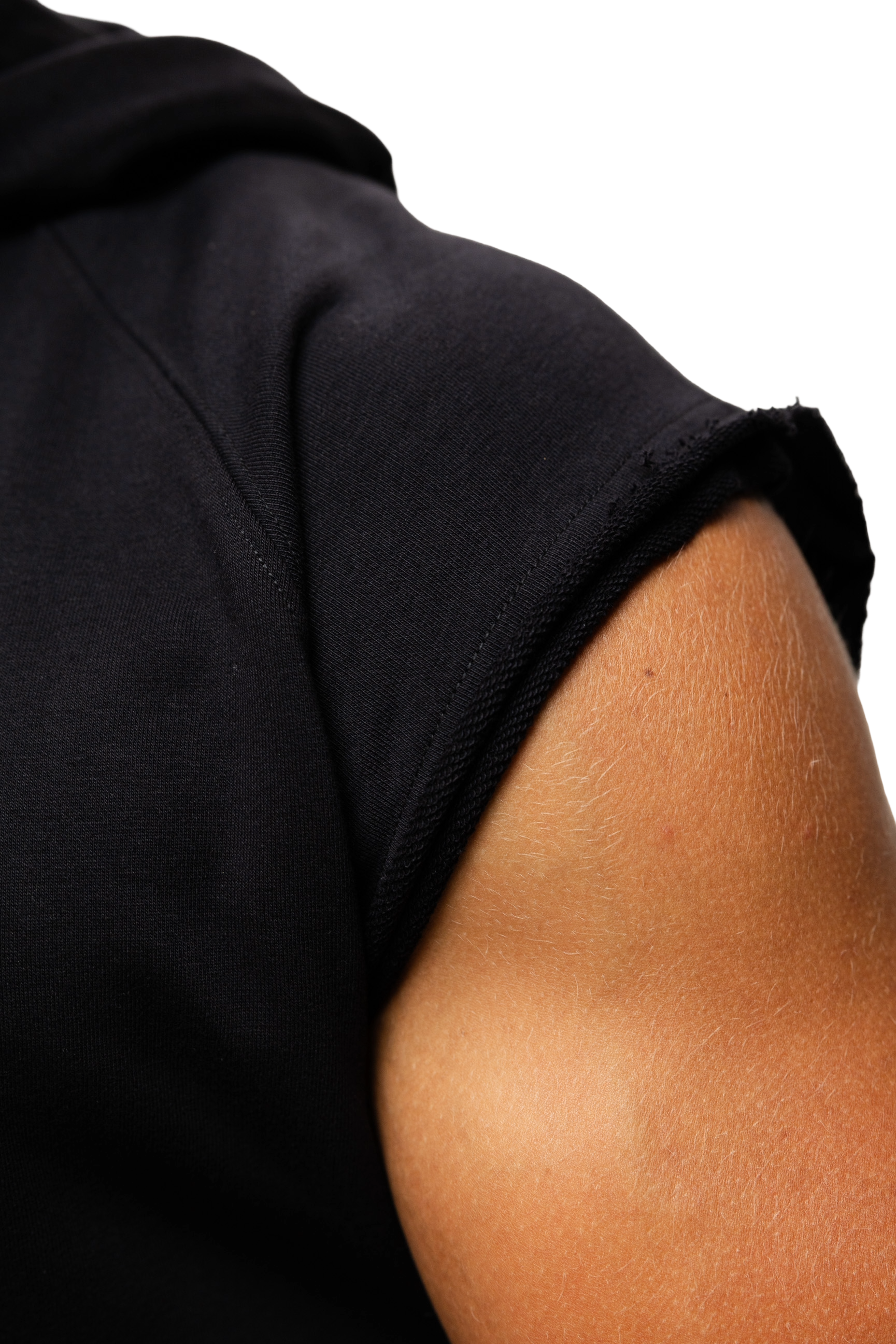 Gorilla Wear Huntley Sleeveless Hoodie, black