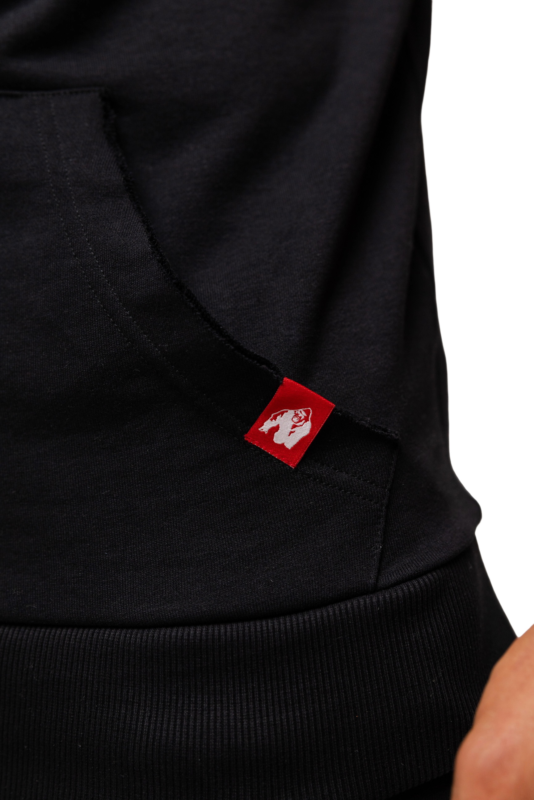 Gorilla Wear Huntley Sleeveless Hoodie, black