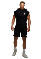 Gorilla Wear Huntley Sleeveless Hoodie, black