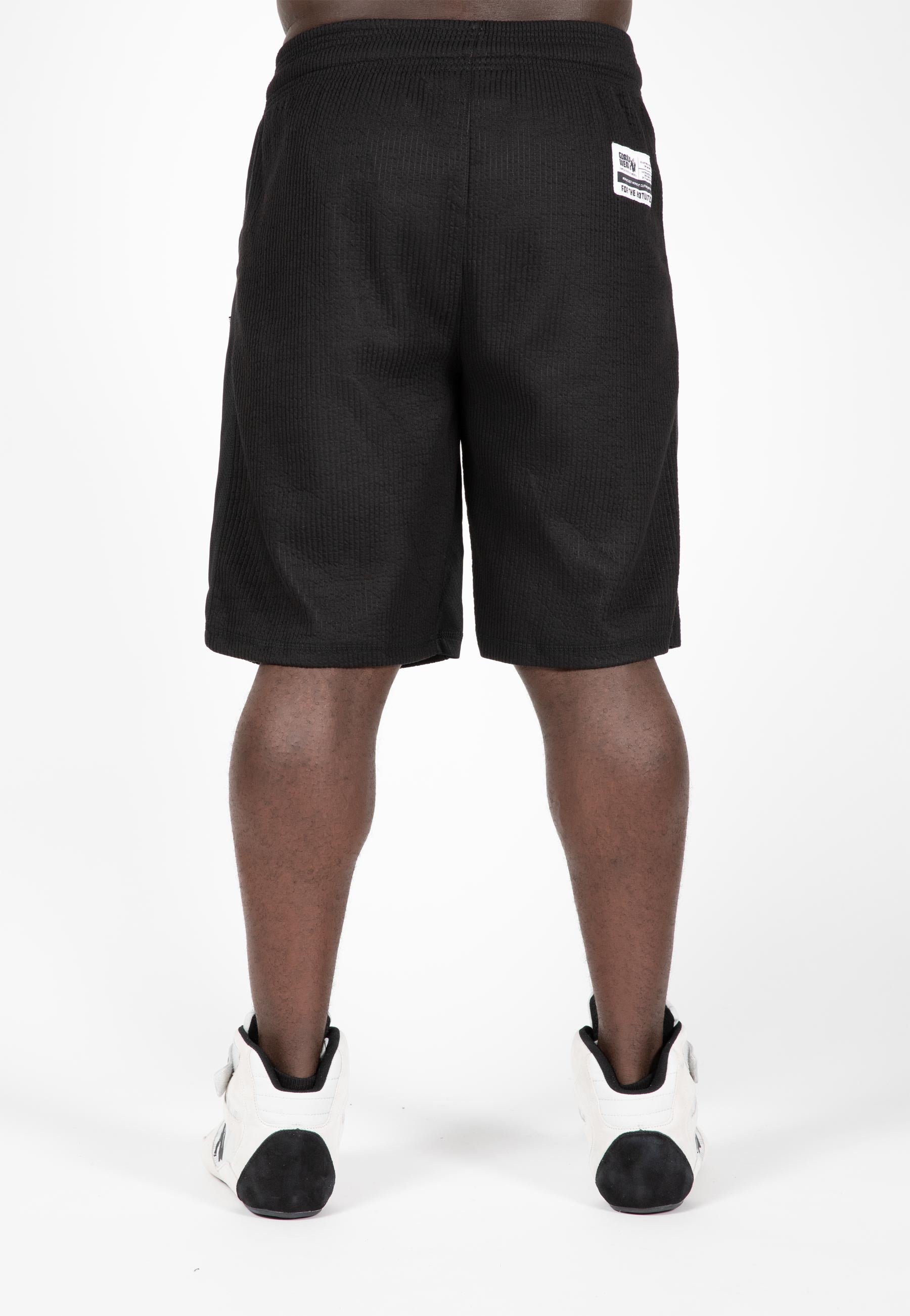 Gorilla Wear Augustine Old School Shorts, svart