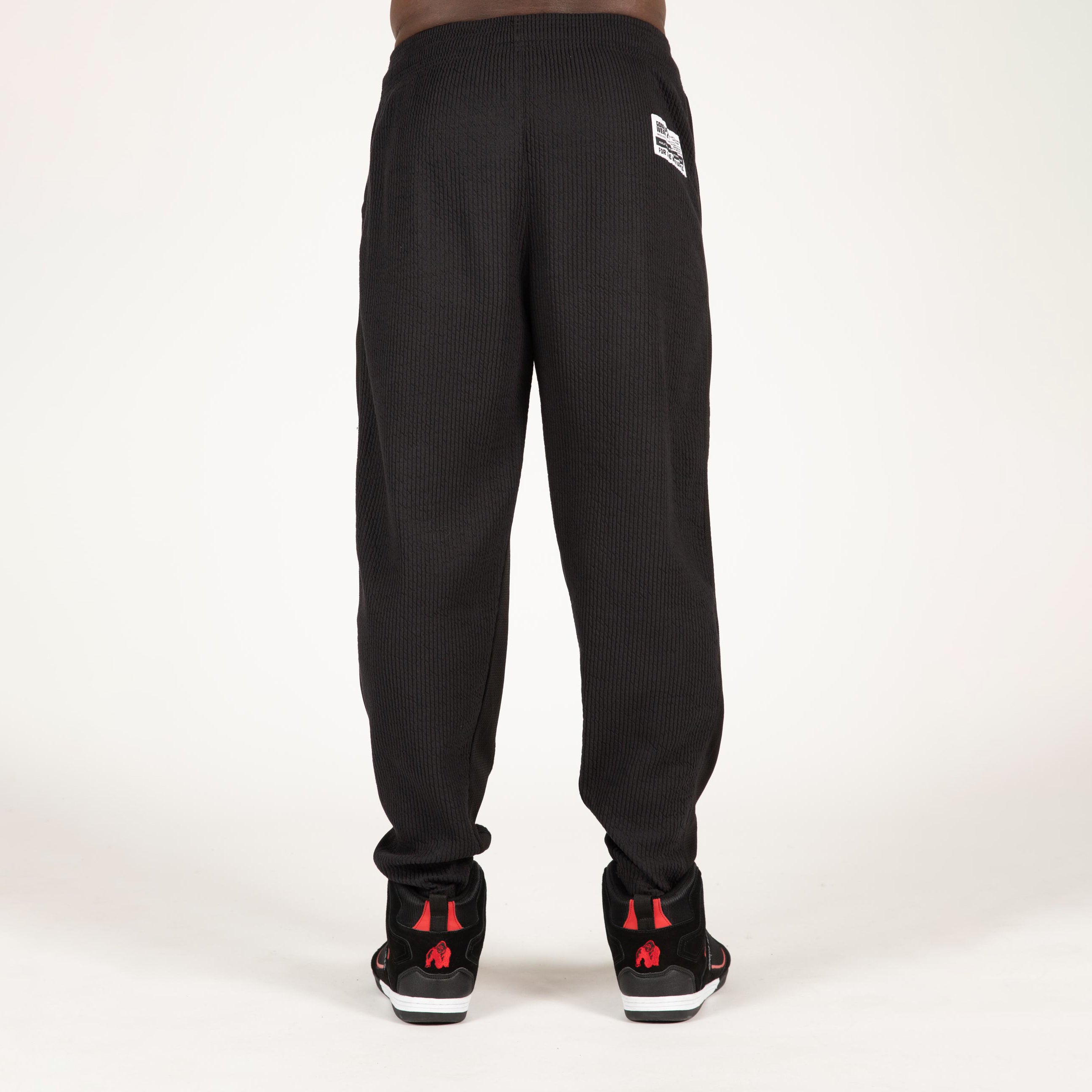 Gorilla Wear Augustine Old School Pants, black/red