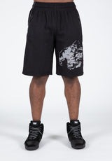 Gorilla Wear Buffalo Old School Workout Shorts, black/grey