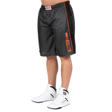 Gorilla Wear Wallace Mesh Shorts, grey/orange