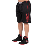 Gorilla Wear Wallace Mesh Shorts, black/red