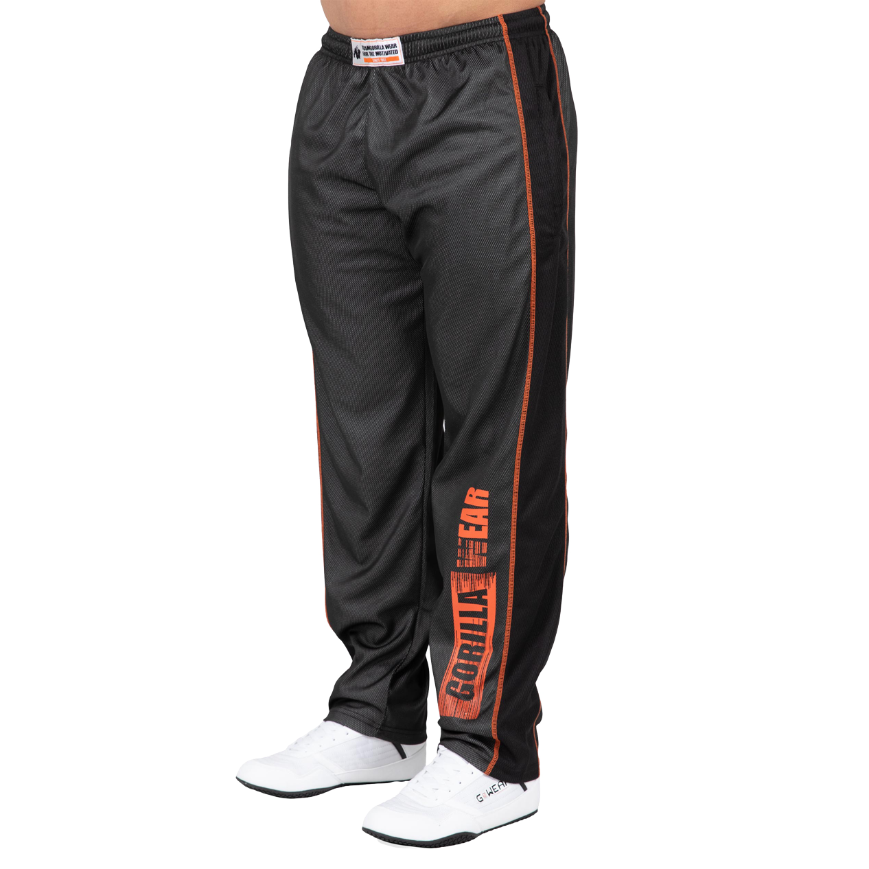 Gorilla Wear Wallace Mesh Pants, grey/orange