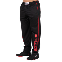 Gorilla Wear Wallace Mesh Pants, black/red