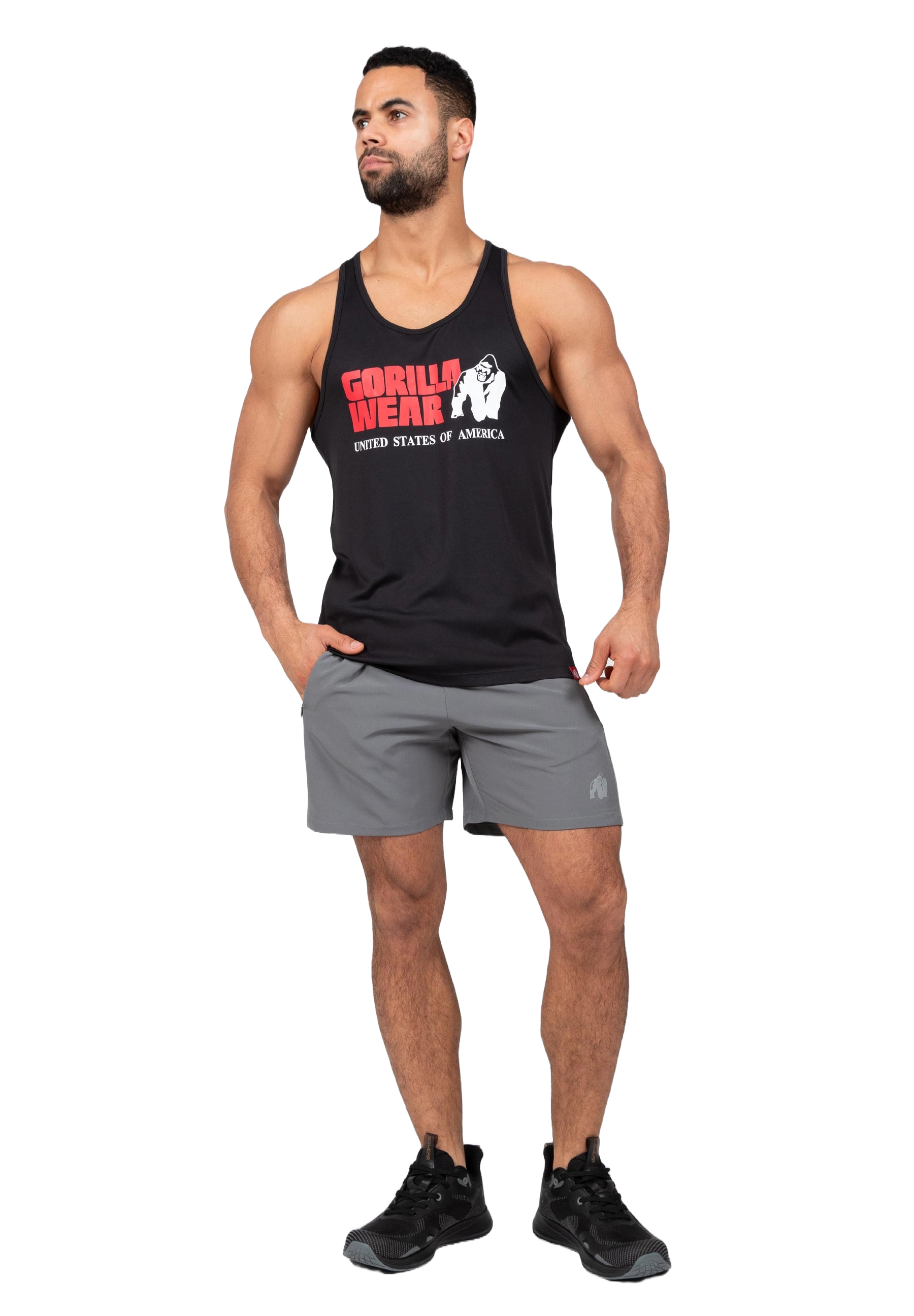 Gorilla Wear Lubec Shorts, anthracite