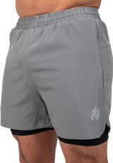 Gorilla Wear Cortez 2-In-1 Shorts, anthracite