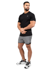 Gorilla Wear Cortez 2-In-1 Shorts, anthracite