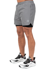 Gorilla Wear Cortez 2-In-1 Shorts, anthracite