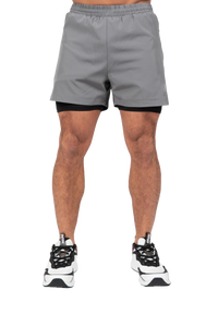 Gorilla Wear Cortez 2-In-1 Shorts, anthracite