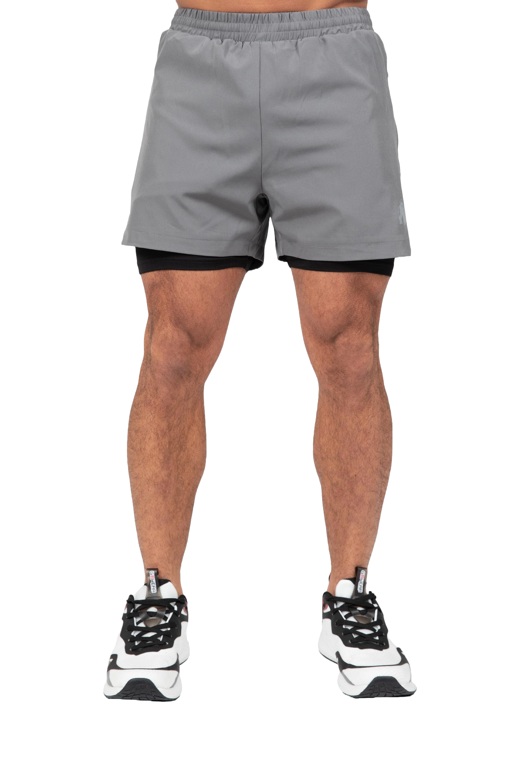 Gorilla Wear Cortez 2-In-1 Shorts, anthracite