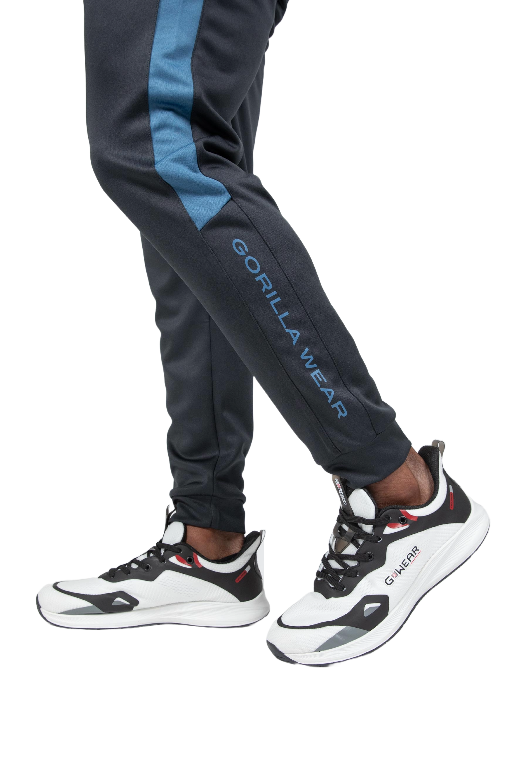 Gorilla Wear Devon Training Pants, grey/blue