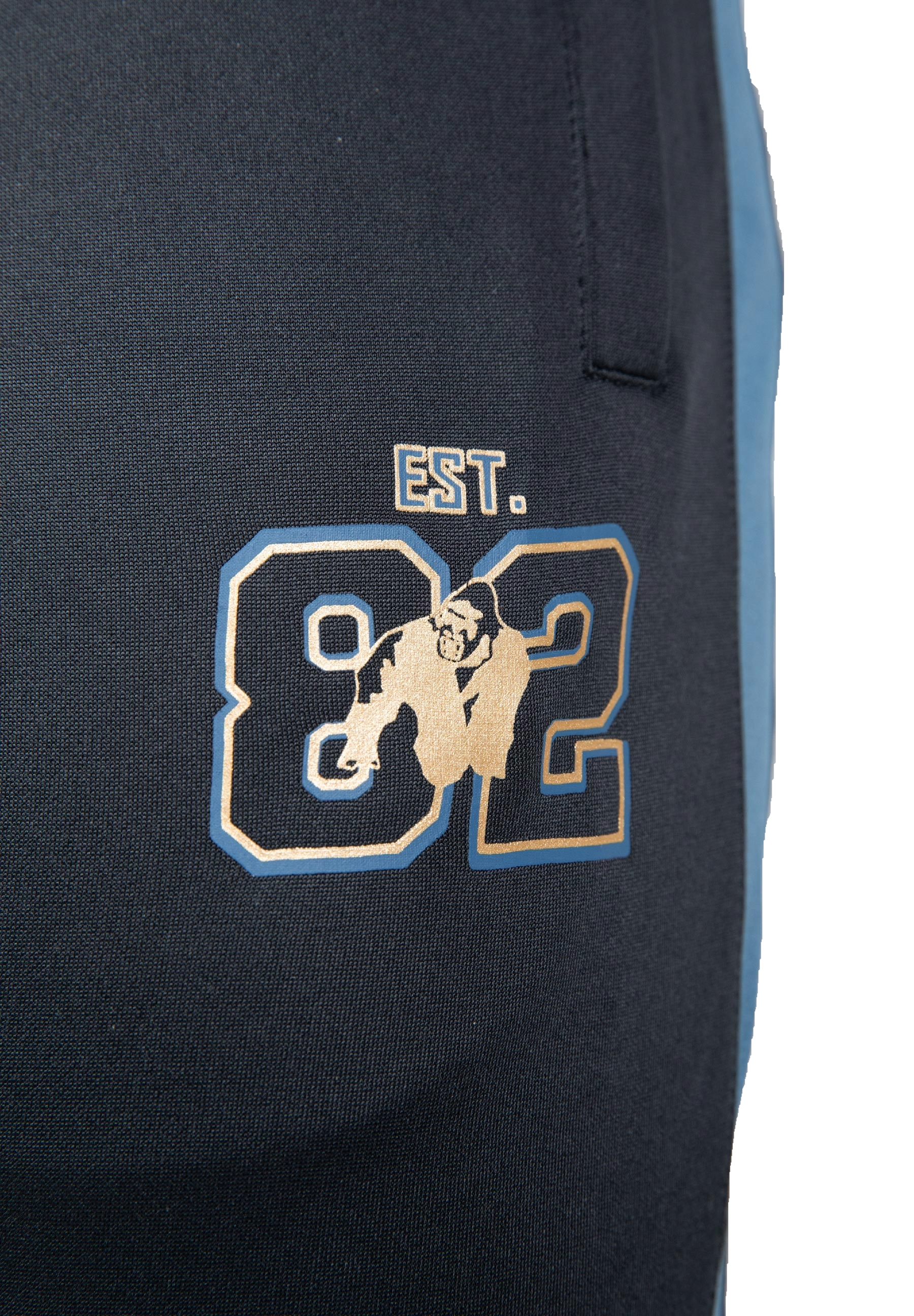 Gorilla Wear Devon Training Pants, grey/blue