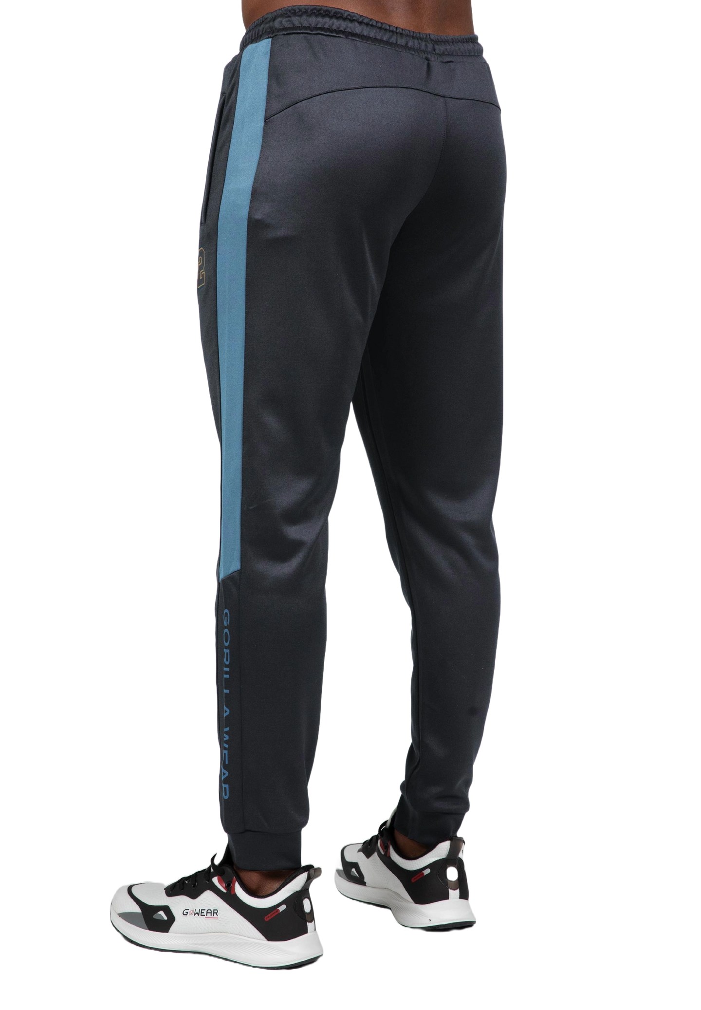 Gorilla Wear Devon Training Pants, grey/blue