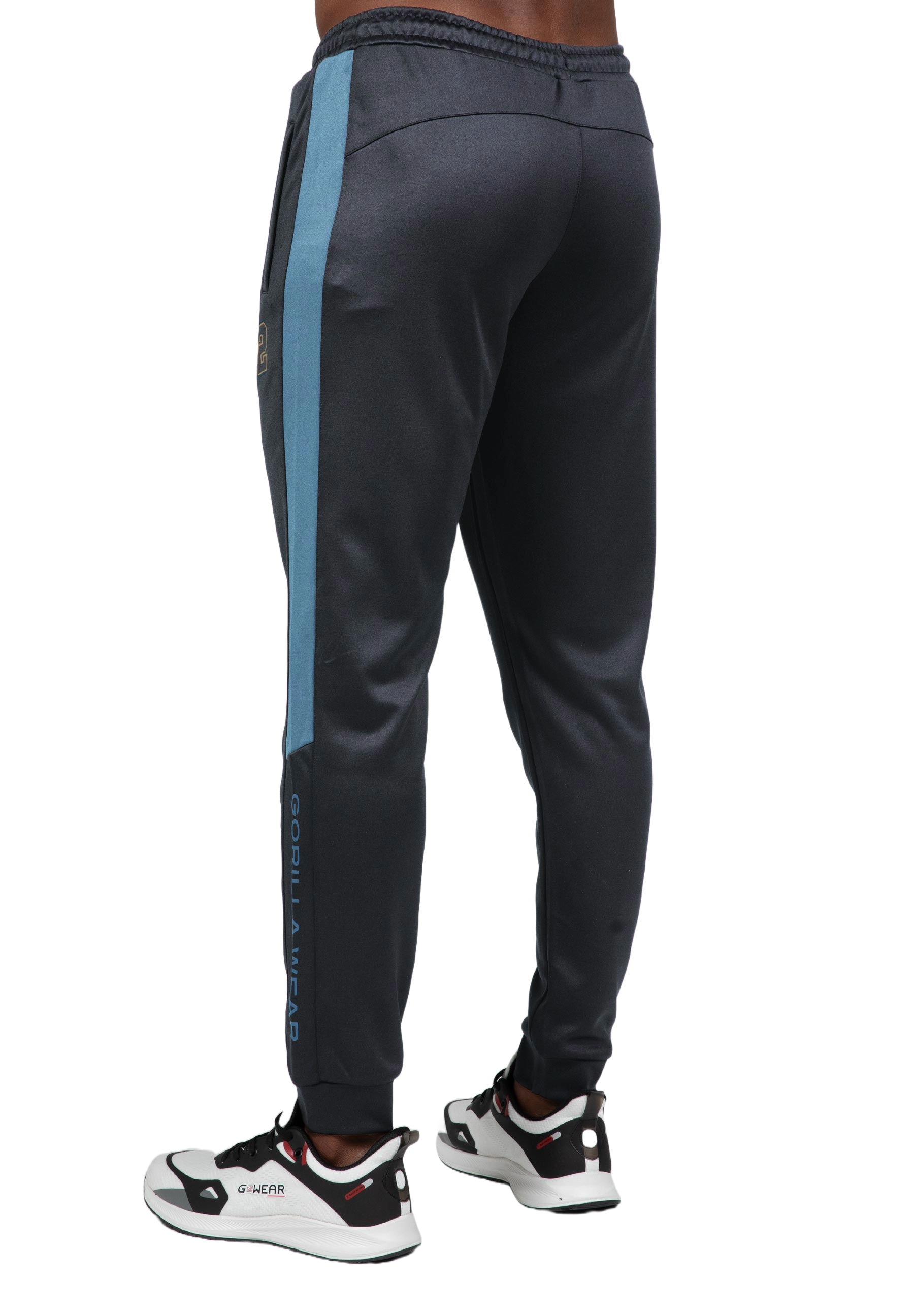 Gorilla Wear Devon Training Pants, grey/blue