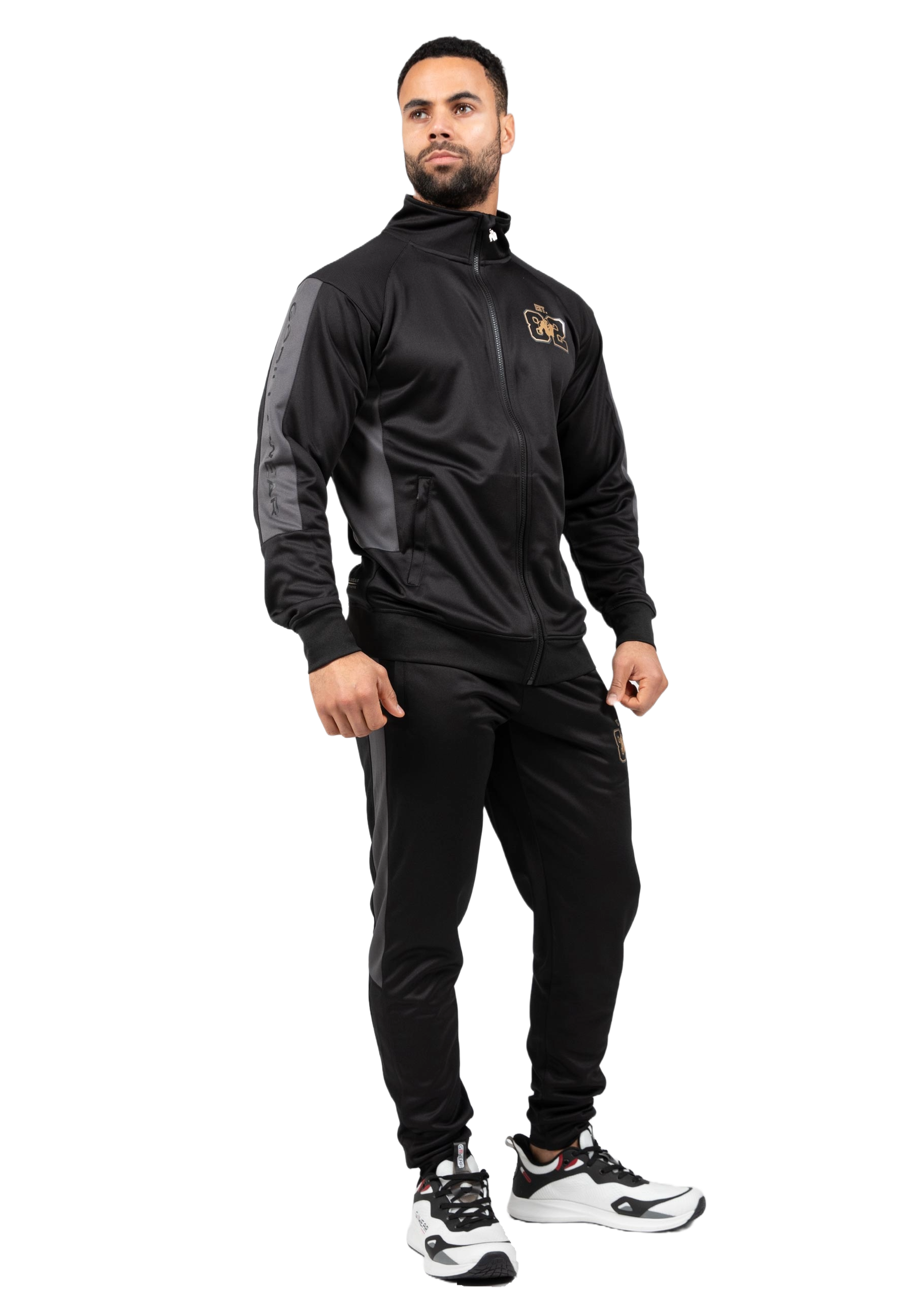 Gorilla Wear Devon Training Pants, black/grey