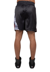 Gorilla Wear Clayton Boxing Shorts, black/red