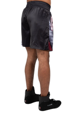 Gorilla Wear Clayton Boxing Shorts, black/red