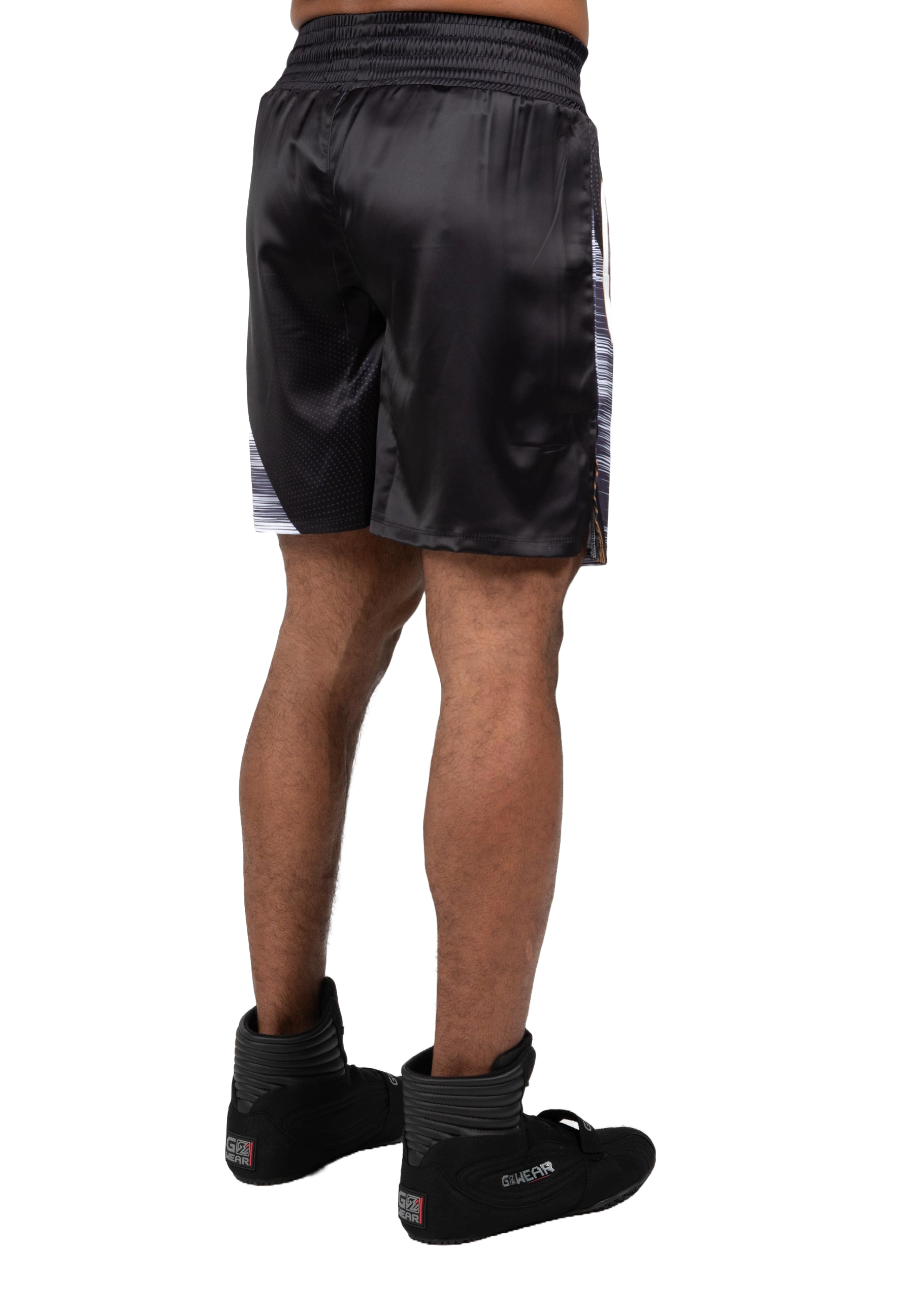 Gorilla Wear Clayton Boxing Shorts, black/gold