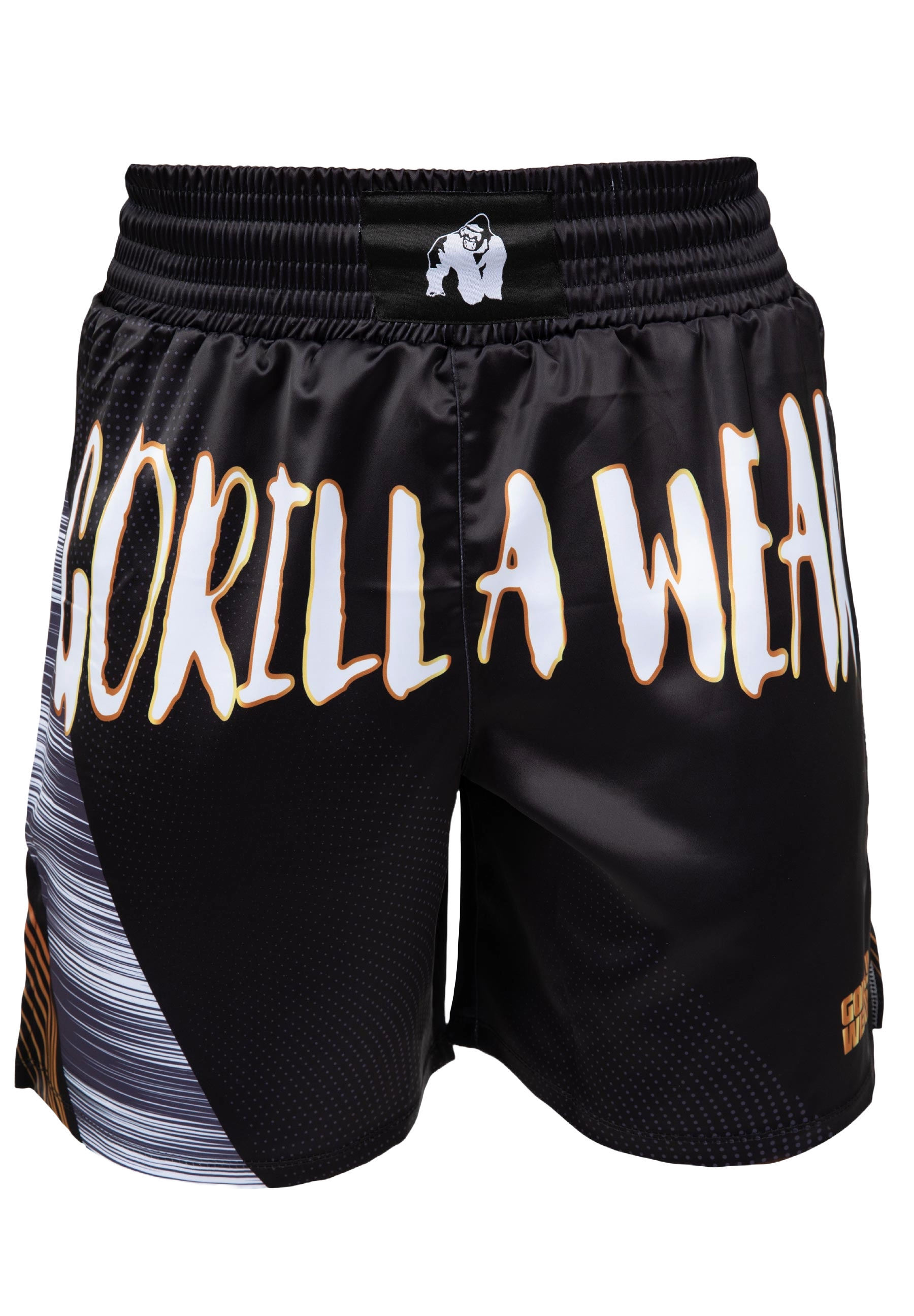 Gorilla Wear Clayton Boxing Shorts, black/gold