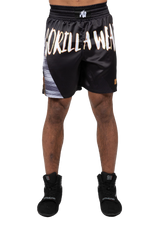 Gorilla Wear Clayton Boxing Shorts, black/gold