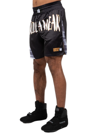 Gorilla Wear Clayton Boxing Shorts, black/gold