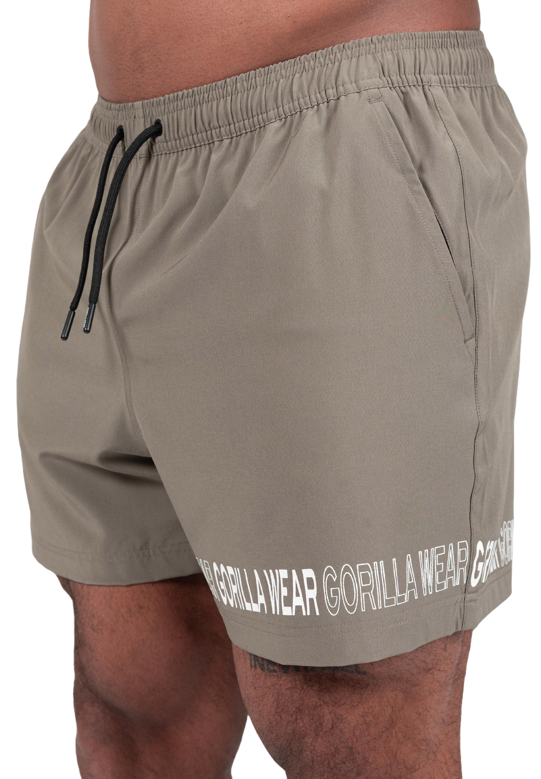 Gorilla Wear Otis Swim Shorts, army green