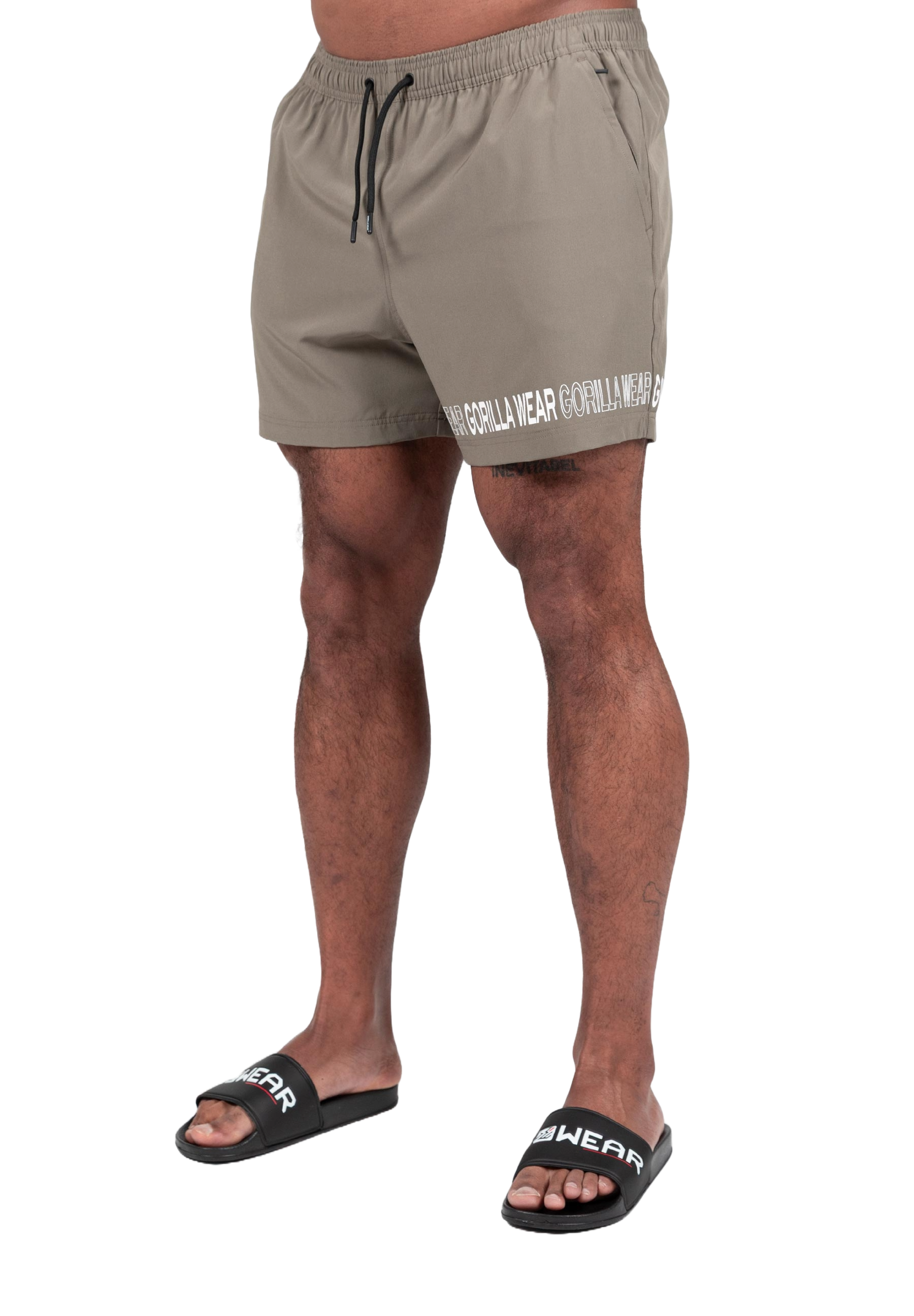 Gorilla Wear Otis Swim Shorts, army green