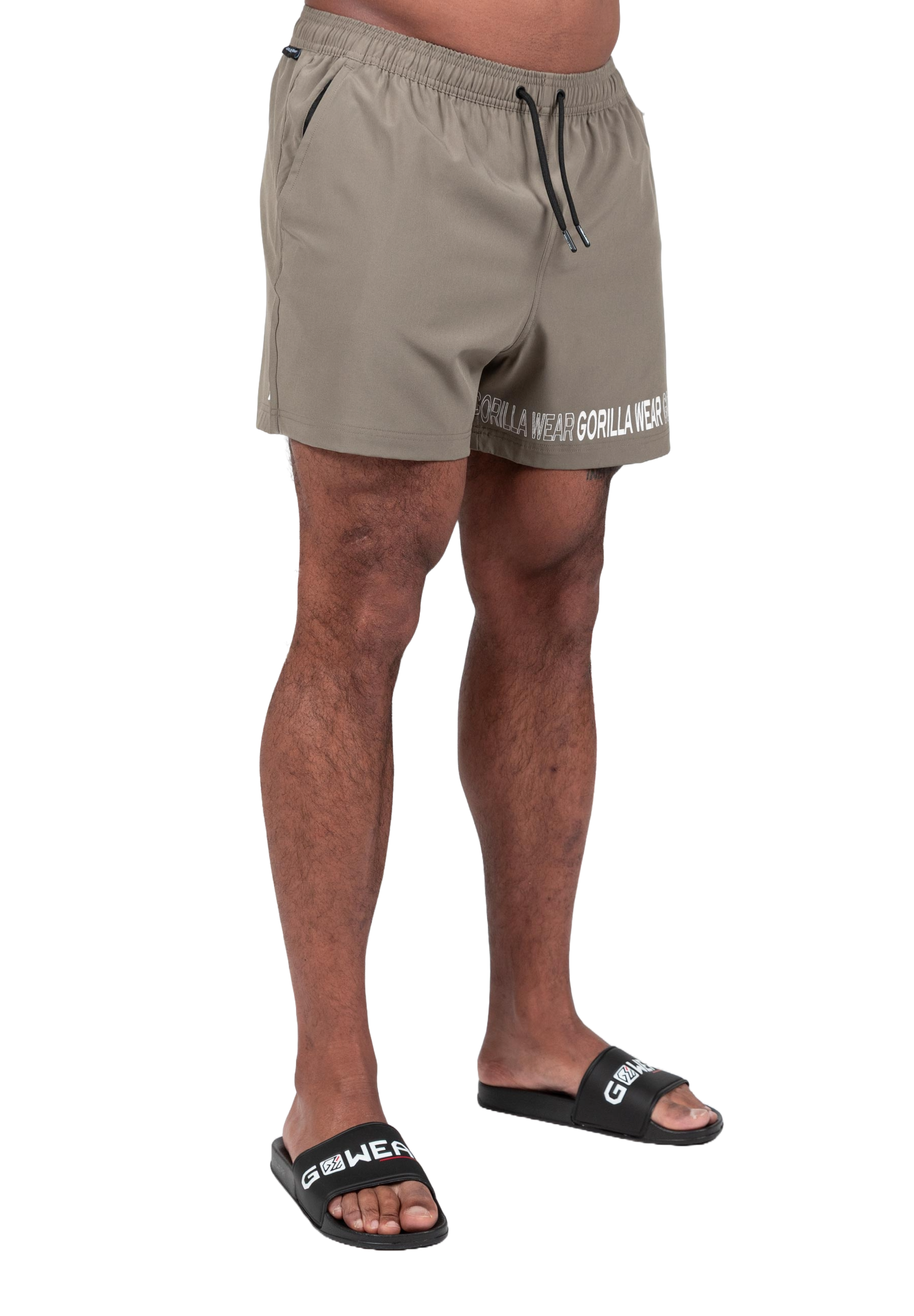 Gorilla Wear Otis Swim Shorts, army green