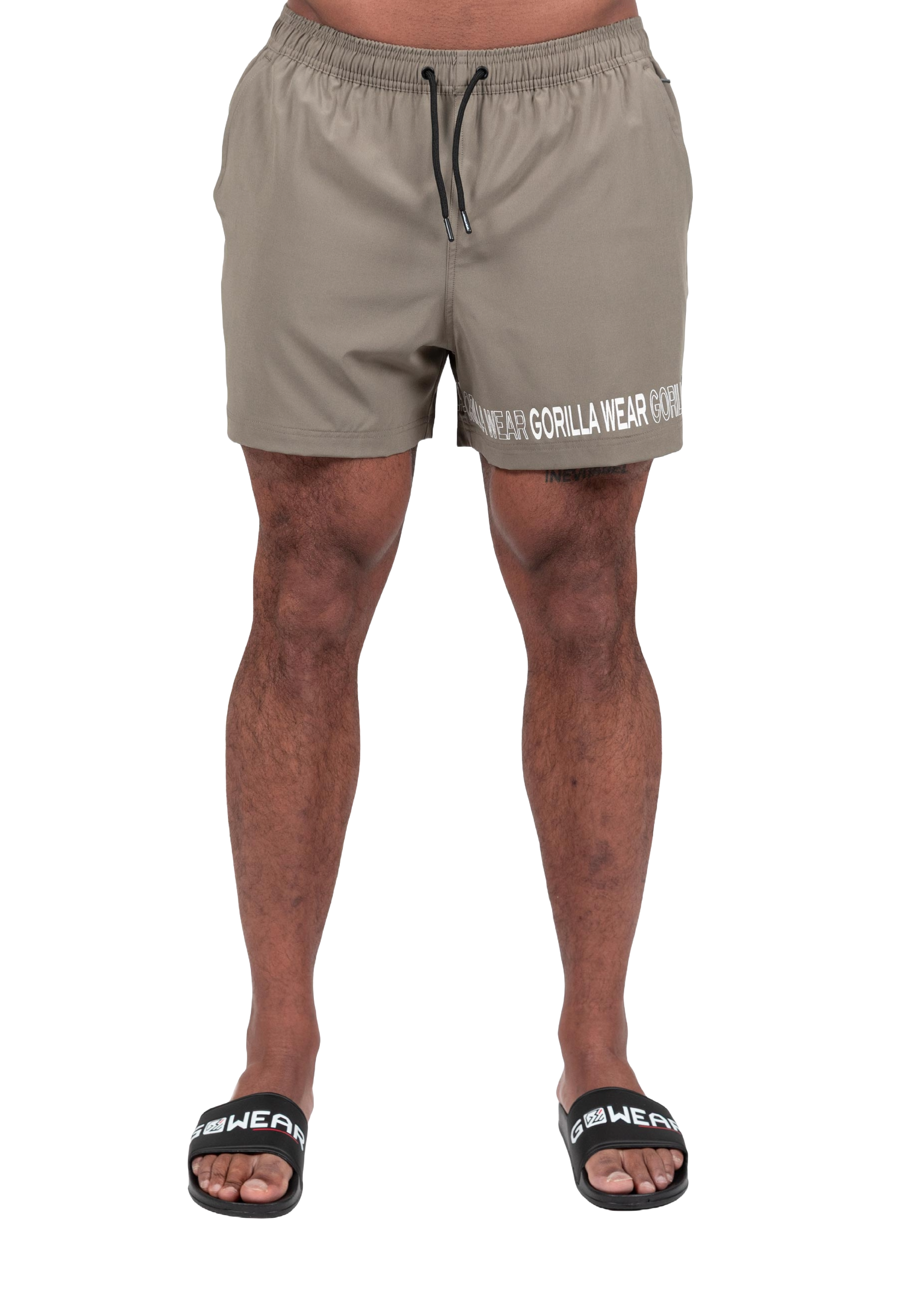 Gorilla Wear Otis Swim Shorts, army green