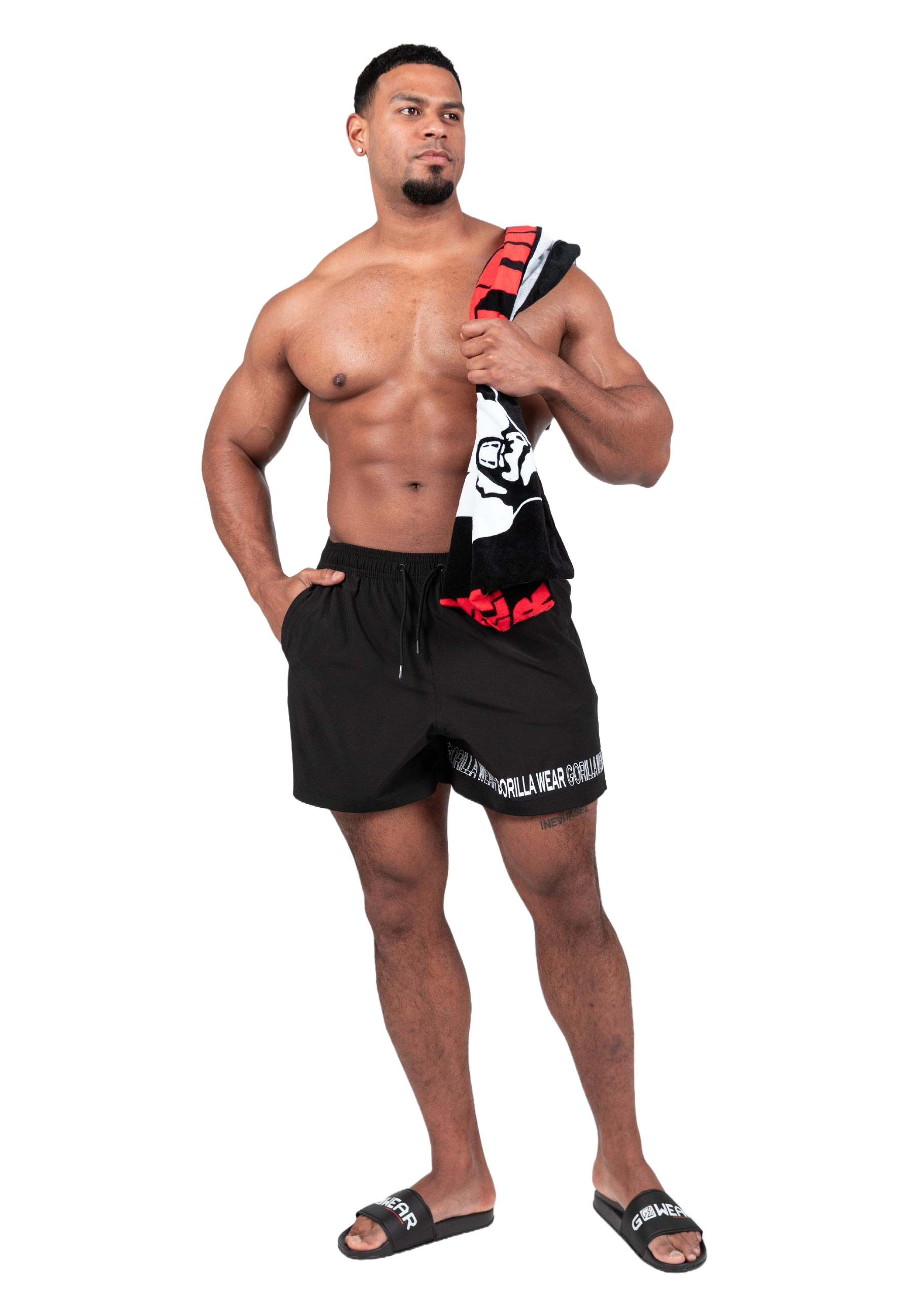 Gorilla Wear Otis Swim Shorts, black