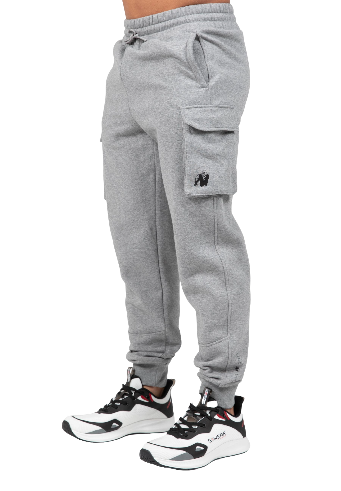 Gorilla Wear Hudson Cargo Sweatpants, grey melange