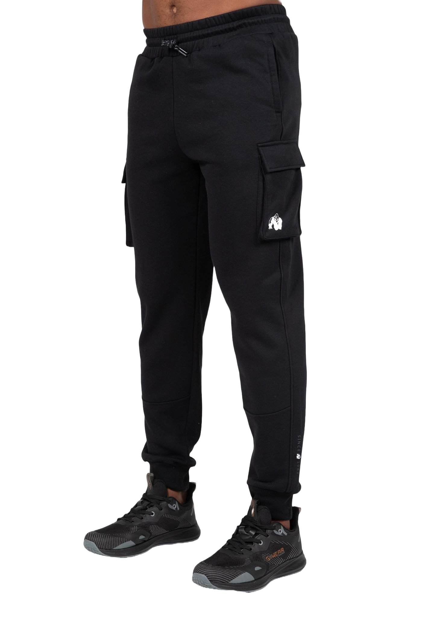 Gorilla Wear Hudson Cargo Sweatpants, black