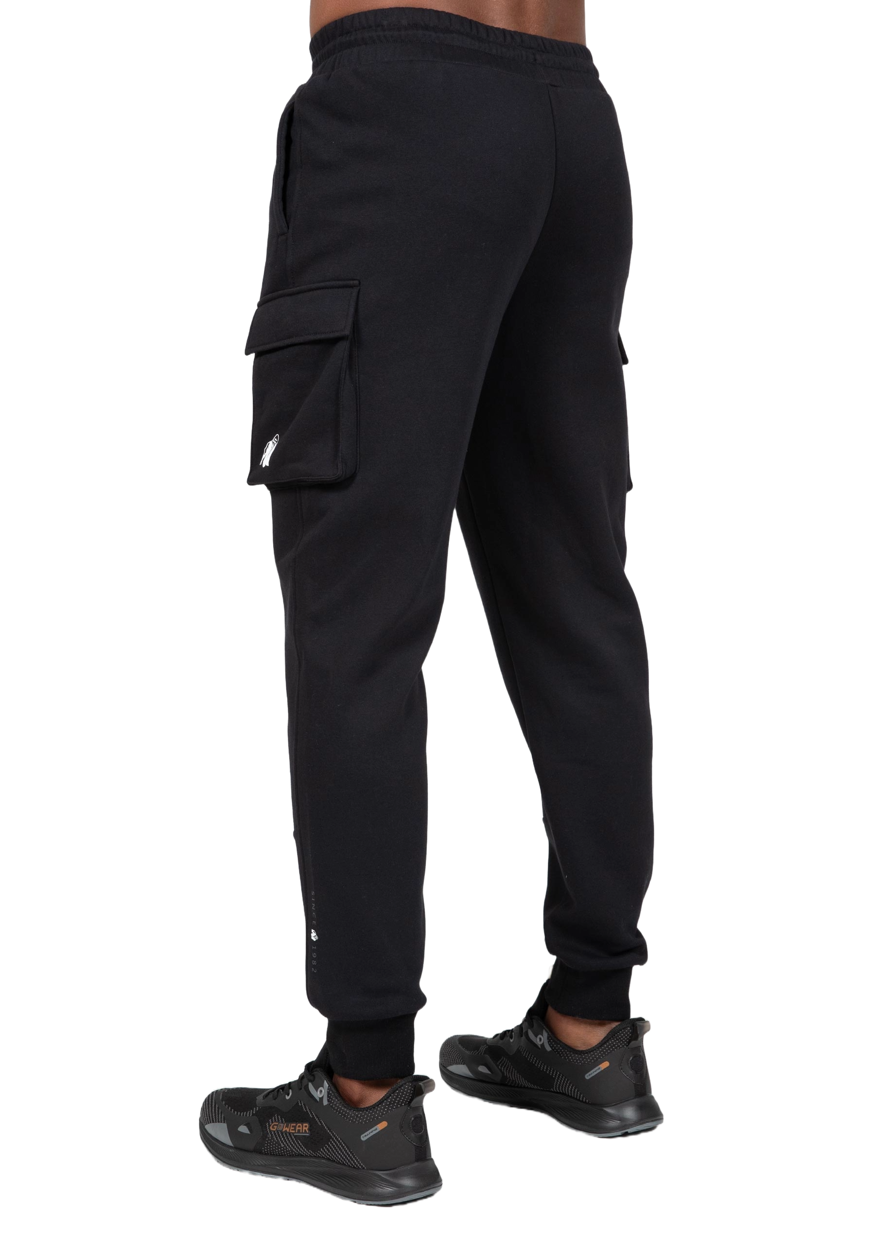 Gorilla Wear Hudson Cargo Sweatpants, black