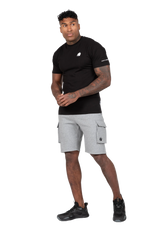 Gorilla Wear Hudson Cargo Sweat Shorts, grey melange