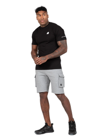 Gorilla Wear Hudson Cargo Sweat Shorts, grey melange
