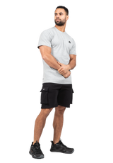 Gorilla Wear Hudson Cargo Sweat Shorts, black