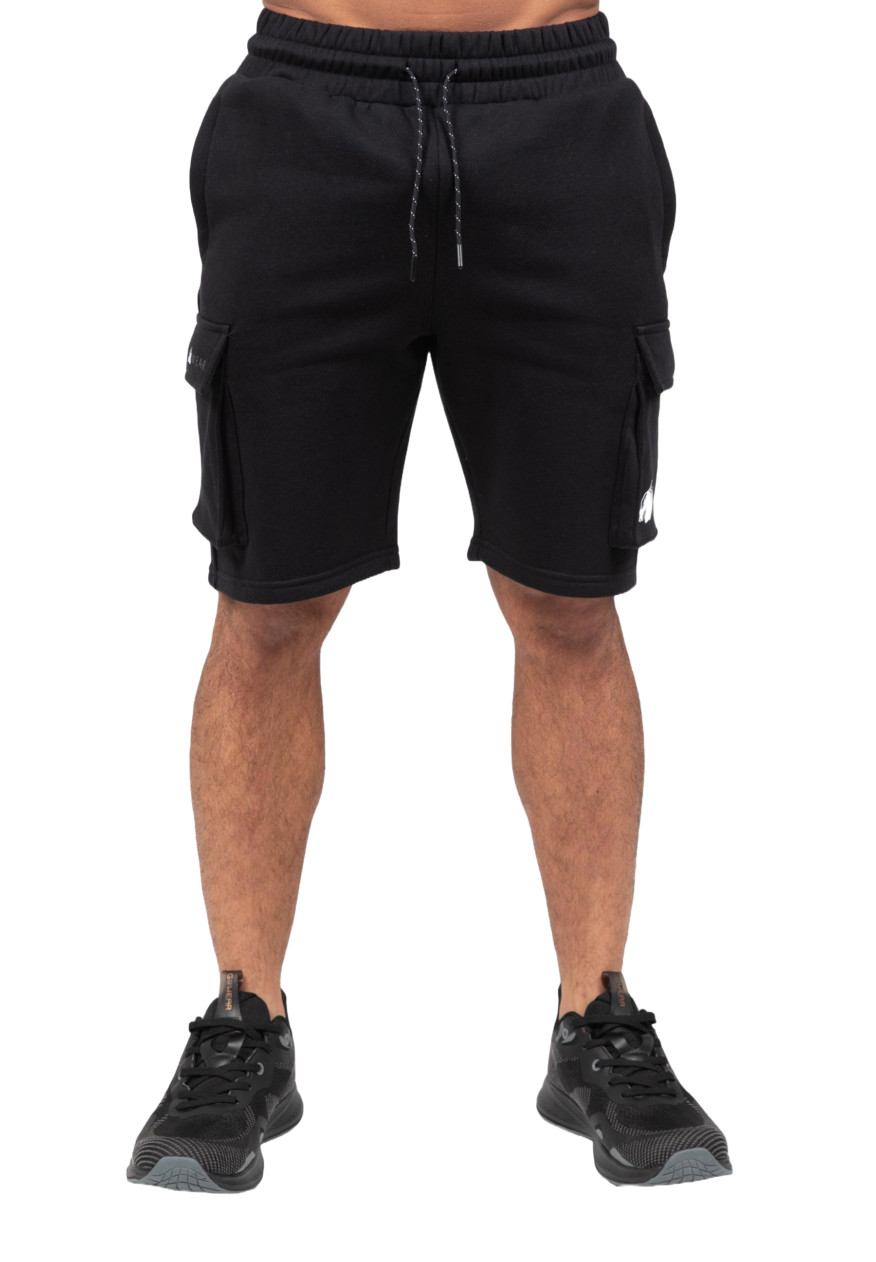 Gorilla Wear Hudson Cargo Sweat Shorts, black