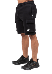 Gorilla Wear Hudson Cargo Sweat Shorts, black